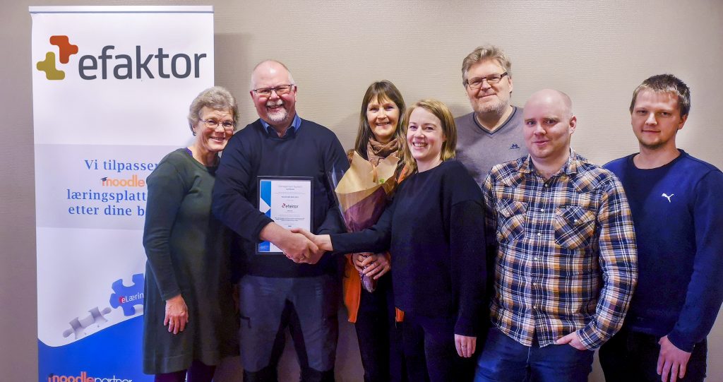 Landax gratulerer efaktor med iso-sertifisering